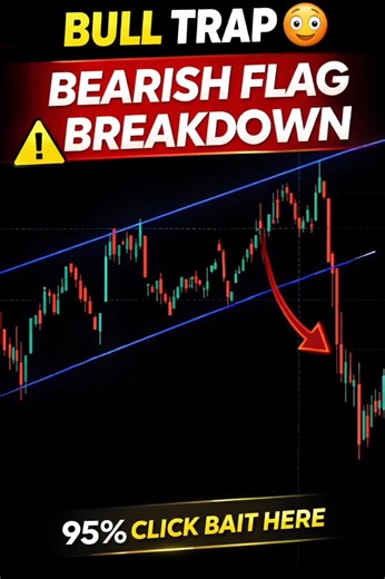 This Bearish Flag Trapped 90% Traders 😳