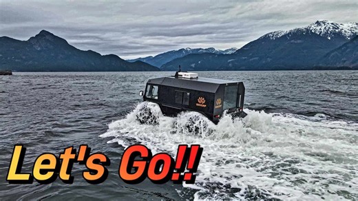 Taking our Sherp straight into the open ocean