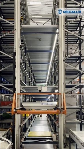 Smarter storage for small parts: Shuttle system