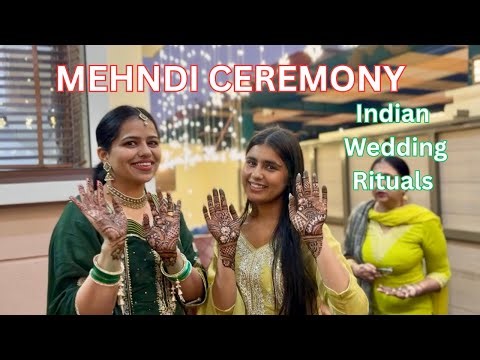 Best Indian MEHNDI CEREMONY | | Love, Laughter & Traditions |