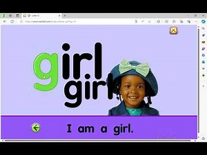 Playing Starfall ABC'S (Childhood Memory).