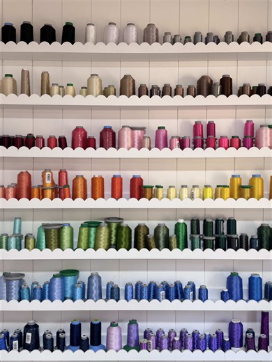 Organizing My Embroidery Thread Wall: Tips and Ideas