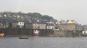 The tide was high! #mousehole #cornwall | Walking Cornwall