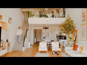 My Loft House Tour 2025 | high ceiling, japandi, mid century and cosy