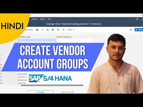 How to Create Vendor Account Groups in SAP | SAP MM FULL COURSE | SAP S4 HANA
