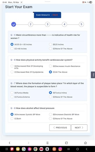 Preventive Cardiology module 4 answers. #bams #electives #ncism #goviral