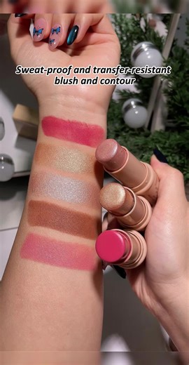 Three-in-One Contouring Stick for Flawless Beauty