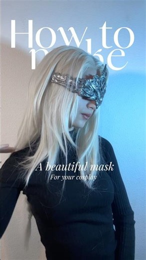 How to make a beautiful mask for your cosplay ! (Tutorial for my fire keeper cos from darksouls)