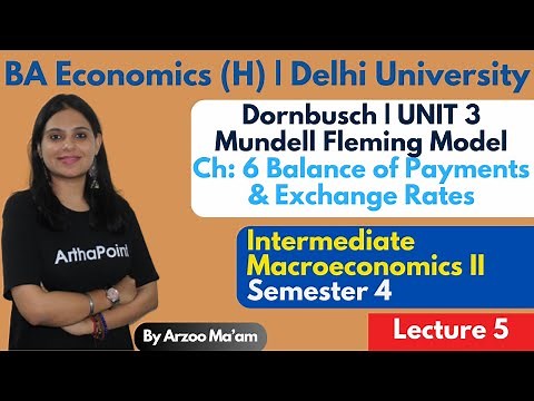 Mundell Fleming Model | Dornbusch Ch 6 International Linkage | Intermediate Macroeconomics II | DEMO