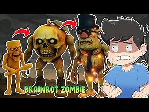 Brainrot Noob to Zombie Brainrot | Roblox | Brainrot Evolution Zombie
