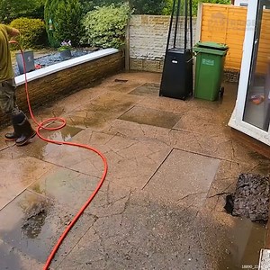 38K views · 424 reactions | Refreshing a Time-Worn Patio | Partridge Exterior Cleaning | Facebook