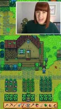 GREEN RAIN! NOBODY PANIC!! (everyone is panicking) #stardewvalley #greenrain