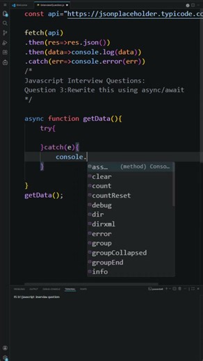 Question 3 #coding #frontendcourse #programming #computerscience #webdevelopment #javascript #shorts