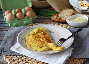 Recette express : omelette au fromage prête en 5 min