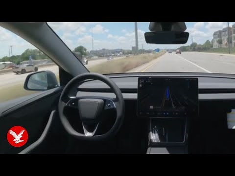 Tesla car drives itself from factory to new owner's house