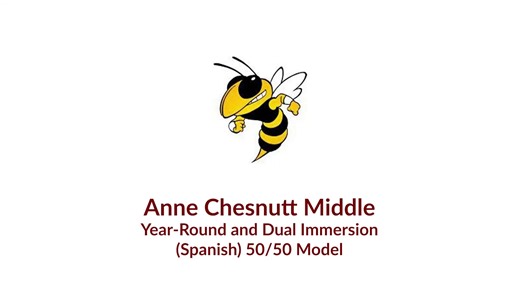 Anne Chesnutt Middle offers a year-round calendar that supports continuous learning with regular breaks and student well-being and a Spanish Immersion program that builds advanced language skills and cultural understanding. Students grow academically and socially in a supportive environment. Apply by Friday, January 9, 2026, at the CCS Choice Programs website: https://www.ccs.k12.nc.us/choice #IChooseCCS | Cumberland County Schools