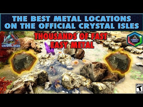 The Best Metal Locations in Crystal Isles