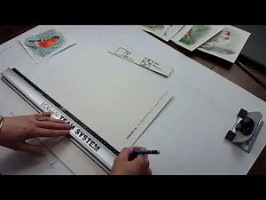 How to cut a passepartout