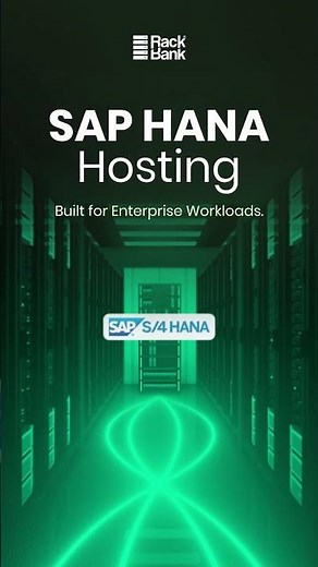 SAP S/4 HANA Dedicated Server Hosting | High Performance & Secure Infrastructure