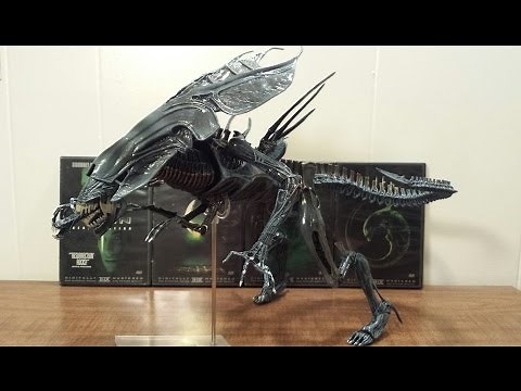 NECA Aliens Xenomorph queen deluxe action figure (HD)