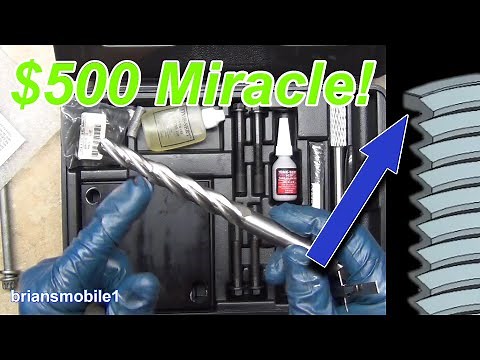 Subaru Head Bolt Block Thread Repair TIME SERT intro Part 3 of 6