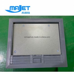 [Hot Item] Steel Outlet Box for Raised Floor Data Center/Computer Room with Four Sockets