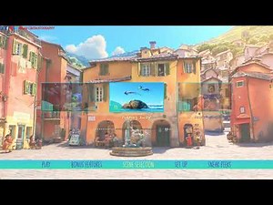 Luca (2021) Blu-ray™ Disc | Main Menu | Menu Walkthrough