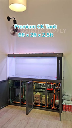 6x2x2.5 Aquarium Full Set — Premium CK Tank 6ft x 2ft x 2.5ft