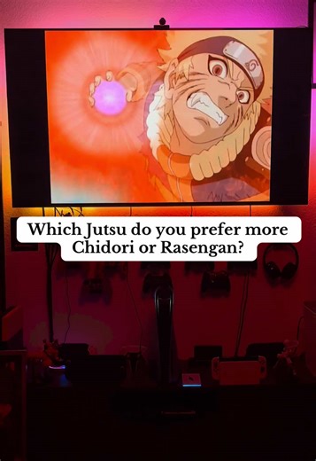 Which Jutsu do you prefer more Chidori or Rasengan? #naruto #narutoedits #sasukevsnaruto #animereaction #animeedits