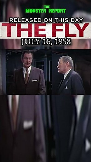 The Fly was released #onthisday July 16, 1958 #movie #classicmovies