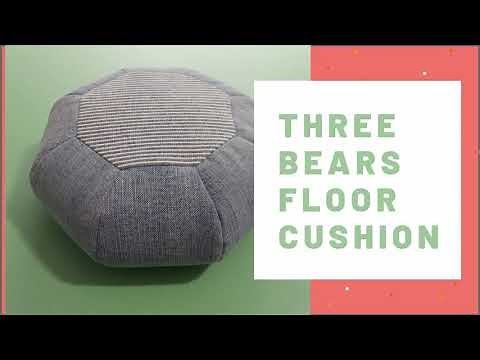 Floor cushions sewing tutorial