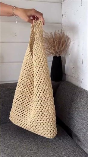 🔥NEW RAFFIA BAG | Link to the tutorial in the description ⋮