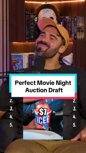 Perfect Movie Night Auction Draft — movie night setup ideas