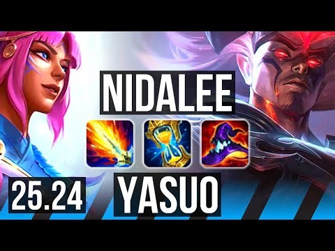 NIDALEE vs YASUO (MID) | EUW Master | 25.24
