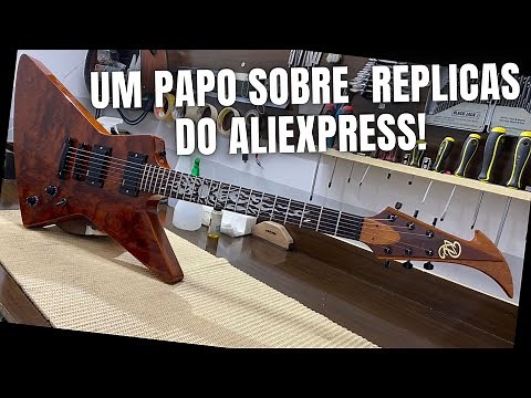 Guitarra Explorer Ken Lawrence signature James Hetfield ? Como identificar uma RÉPLICA