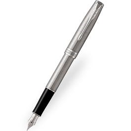 Parker Sonnet Stainless Steel Chrome Trim Fountain Pen