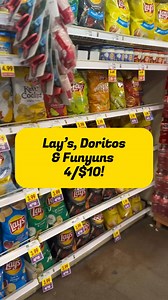 We always have the snacktastic deals!! https://www.krogerkrazy.com/lays-doritos-and-funyuns-kroger/ #kroger #krogerkrazy #funyuns #layschips #doritos | Kroger Krazy
