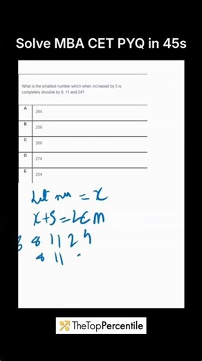 Stop using formulae. Use logic. 🧠⚡ | MBA CET 2026
