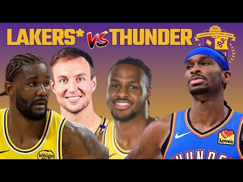 Lakers vs Thunder Live Play By Play & Reaction