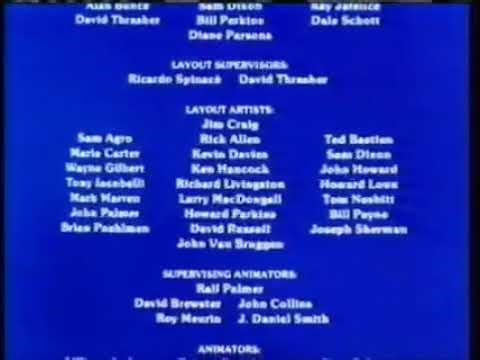 The Care Bears Movie (1985) end credits [VHSRIP] 