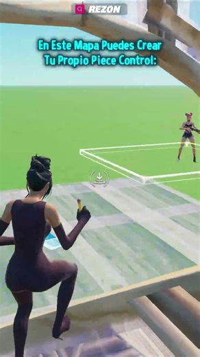 El Mapa donde Creas tu Propio Piece Control 👌🗣️ #fortnite #fortnite1v1s