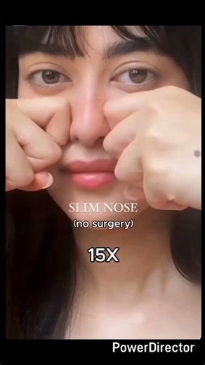 slim nose exercise