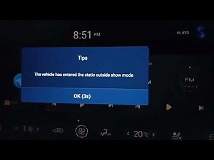 BYD M6 Tutorial: Show Mode / Camping Mode.