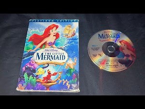 Opening to The Little Mermaid: Platinum Edition 2006 DVD (Disc 1) (FastPlay option)