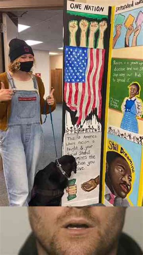 A student’s artwork was removed and the school walked it back