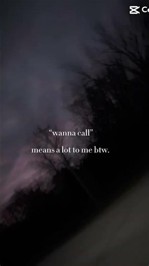 Someone just texting me first means a lot to me.