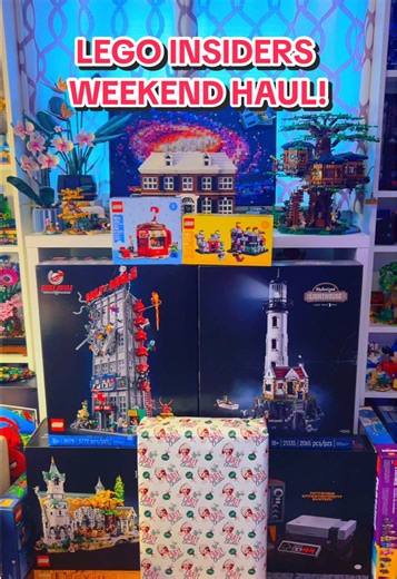 Finally Arrived! @LEGO mail is my favorite mail! Our Insideres Weekend X2 Points Order Is In! I picked up the Motorized Lighthouse for myself as a Christmas gift; also snagged the fiancé a surprise gift for Christmas! Can’t forget the Daily Bugle which we were still able to find on Amazon Lego, a joint gift for the fiancé & I! Love the gift with purchase for the holiday season! 🎄 Drop a comment of your insiders haul below, I would love to see! #LEGO #LEGOtiktok #LEGOAFOL #LEGOcontent #LEGOhaul