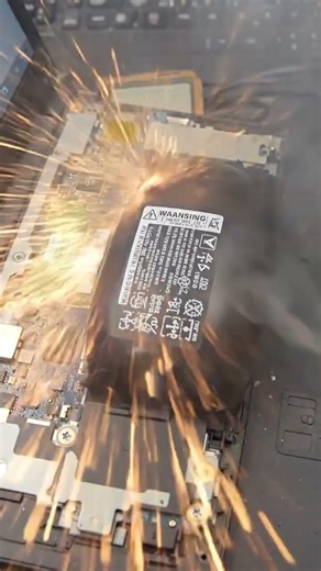laptop battery burst #burst