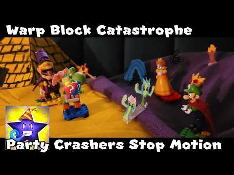 Warp Block Catastrophe | Party Crashers Stop Motion