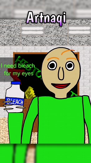 Baldi's Animated Bleach Meme Explained